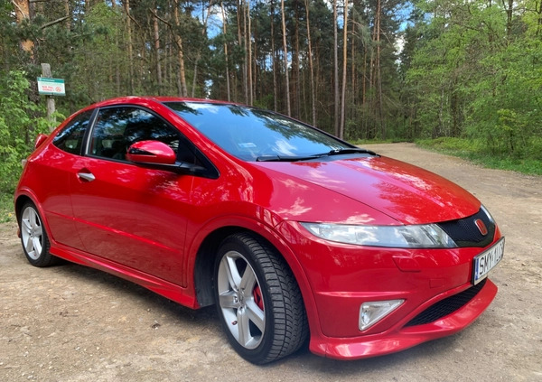 Honda Civic cena 20900 przebieg: 355987, rok produkcji 2008 z Myszków małe 781